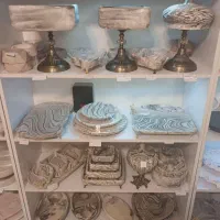 قندان فنجان گل رز لب‌طلا پارچ لیوان رنگی سطل چوبی|ظروف سرو و پذیرایی|مشهد, کوثر|دیوار