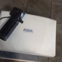 اکواریوم وچراغ وپمپ تصفیه وهوا