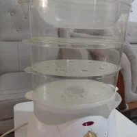 بخار پز ۳ طبقه
