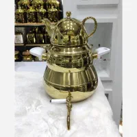 بروزترین سماوری مدل 2020 کتری قوری دسته خارجی|قوری، کتری، قهوه‌ساز دستی|یزد, |دیوار