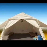 یک عدد چادر ضدآب اسکلت دار نو