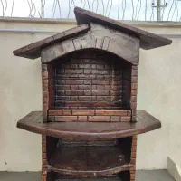 باربیکیو مدرن بزرگ  آجری مدل کیهان
