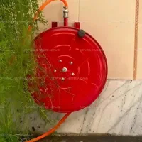 شیلنگ جمع کن فلزی (چرخشی)