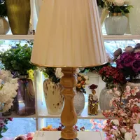 چراغ خواب رومیزی چوبی