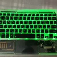 کیبورد rgb تبلت گوشی موبایل آیپد pc اندروید بیسیم|لوازم جانبی موبایل و تبلت|تهران, مینیسیتی (شهرک نفت)|دیوار