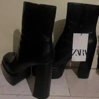 چکمه پاشنه بلند برند زارا