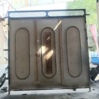 درب حیاط تمیز و قوی جنس ضخیم ابعاد250×250