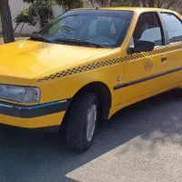 تاکسی پژو چهارصد و پنج سال نو و پنج