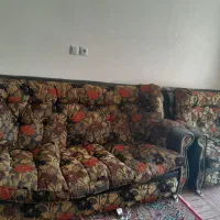 مبل راحتی چرم هفت نفره