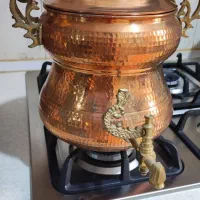 کتری و قوری مسی|قوری، کتری، قهوهساز دستی|پاکدشت, پاکدشت (مامازند)|دیوار