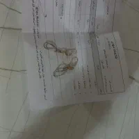 گوشواره زنجیری طلا بسیار شیک در حد نو، دو نیم گرم|جواهرات|رشت, فلسطین|دیوار