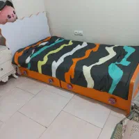 تخت نوجوان با تشک و روتختی|اسباب و اثاث بچه|تهران, تهرانسر غربی|دیوار
