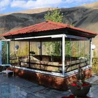 شیروانی آلاچیق جوشکاری سقف شیبداراسکلت فلزی پنجره|خدمات پیشه و مهارت|هشتگرد, هشتگرد قدیم|دیوار