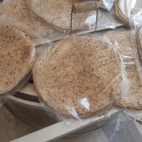 نان خانگی با  ارد بومی