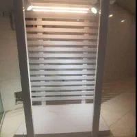 ویترین نرده ای با نورپردازی