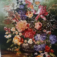 گل و گلدان زیبا