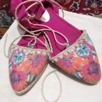 کفش صندل پارچه ای اورجینال اصل برند NINWEST