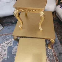 میز جلو مبلی همراه دو عسلی|مبلمان خانگی و میز عسلی|کرمان, |دیوار