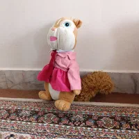 عروسک سنجابی پارچه ای