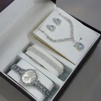 ست و‌بدلیجات نگین جواهری کادویی.عروسی.فرمالیته