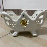 ظرف دکوری سفید