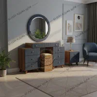 آینه کنسول،دراور ۷کشو آلفا نئوکلاسیک شرکتی طرح نو|بوفه، ویترین، کنسول|تهران, شهرک شریفی|دیوار