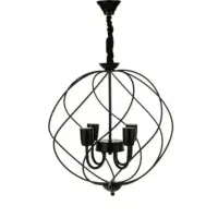 حراج لوستر ۴ شعله مفتولی