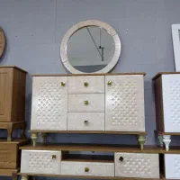 ست میز تی وی/کنسول و آینه/جاکفشی|میز تلویزیون|مشکیندشت, |دیوار