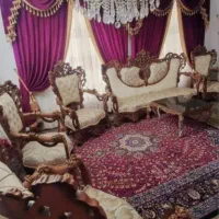 مبل سلطنتی شیک چوب راش