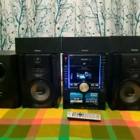 ضبط پاناسونیک فلش خور ۵ دیسک و رادیو جیبی FM