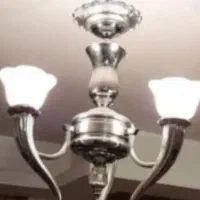 دو عدد لوستر استیل نو|لوستر و چراغ آویز|تهران, اباذر|دیوار