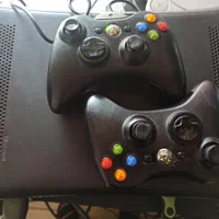 XBOX 360 دو دسته در حد نو