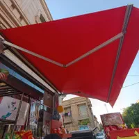 سایه بان مغازه سایبان بازویی کالاسکه ای|فروشگاه و مغازه|شیراز, کوشک میدان|دیوار