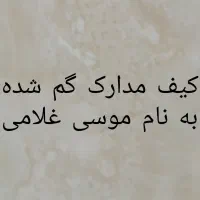 مدارک گم شده