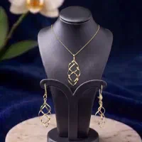 نیم ست پروفیلی نقره رزگلد/پذیرفتن هر نوع نقره کهنه