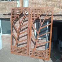 پارتیشن چوبی طرح برگ