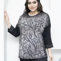 بلوز زنانه آستین سه ربع|لباس|مشکین‌دشت, |دیوار