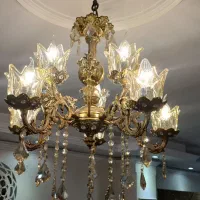 لوستر برنجی