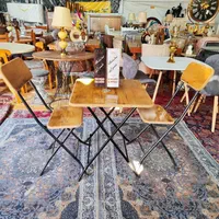 میز و صندلی کافه ای دو نفره تاشو تک و عمده|میز و صندلی غذاخوری|شیراز, وزیرآباد|دیوار