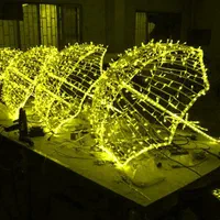 آذین بندی و ریسه کشی سرزمین ریسه|ریسه و چراغ تزئینی|شیراز, فخرآباد (دروازه کازرون)|دیوار