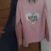 بلوزشلوار ست باهم مناسب سایز ۷تا۹سال|کفش و لباس بچه|رشت, نظری|دیوار