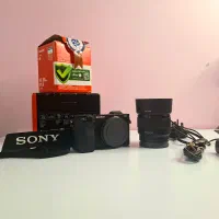 دوربین عکاسی Sony Alpha a6400 با لنز Fe50 sony