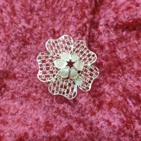 انگشتر گل بزرگ طلا|جواهرات|برازجان, |دیوار