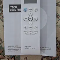کنترل کولر گازی TECH ELECTRICاصل فابریک آکبند|کولر گازی و فن‌کوئل|تهران, یاخچی‌آباد|دیوار