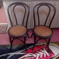 دو صندلی چوبی اسکاتلندی