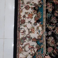 ۲تخته ۹متری جفت،۱۲۰۰شانه دستبافت گونه،ابریشمی|فرش|شاهرود, |دیوار