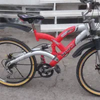 دوچرخه 26دوکمک دنده ای دیسکی