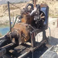 موتور ابکش رومانی به همراه پمپ ویکاییل|ماشین‌آلات صنعتی|بهمن صغاد, |دیوار