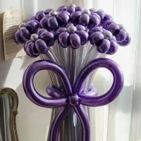 دسته گل بادکنکی|گل مصنوعی|اصفهان, سروستان|دیوار