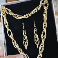 یک سرویس ست مجلسی اپل دست بند گوشواره وگردنبند